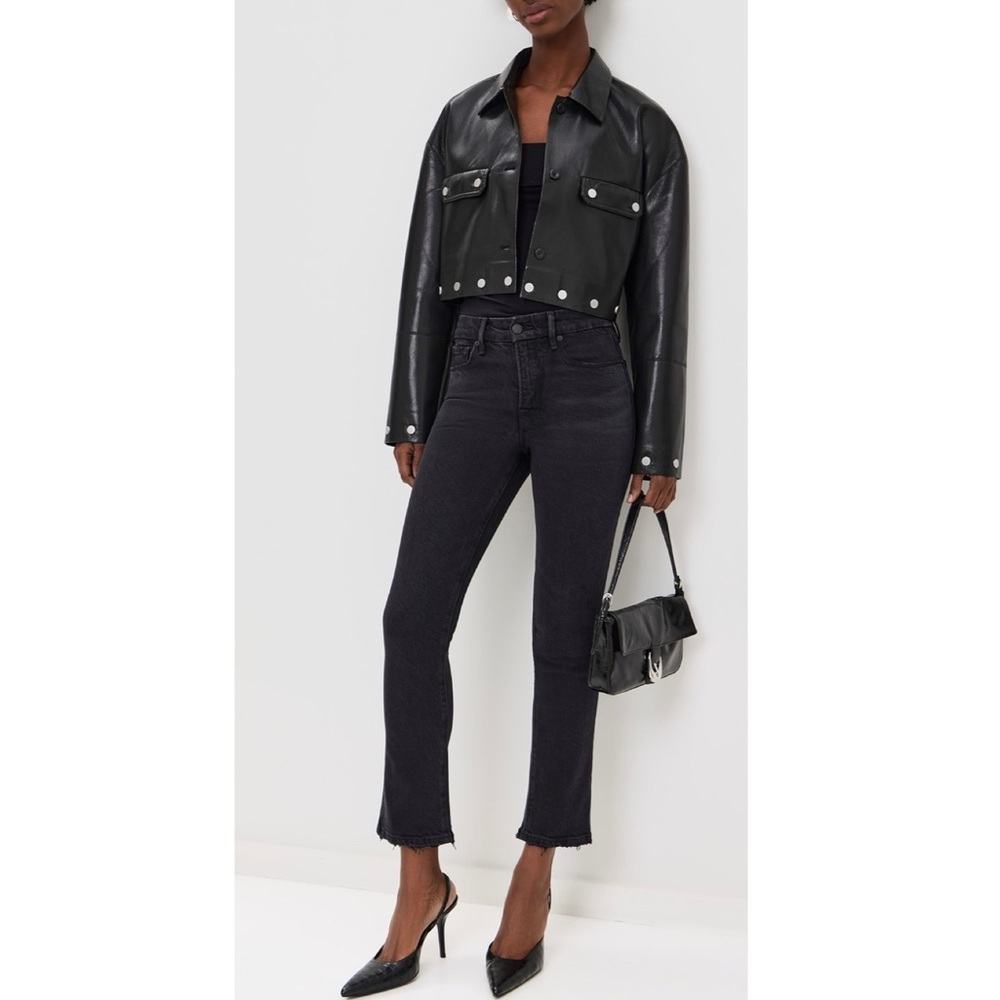 Good American Jeans - ‘Good Legs’ black jeans